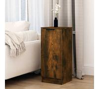 Buffet avec étagère avec stockage avec porte Bois d'ingénierie Moderne vidaXL vi