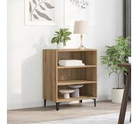Buffet avec étagère avec stockage Bois d'ingénierie contemporain vidaXL vidaXL