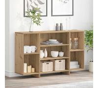 Buffet avec étagère avec stockage Bois d'ingénierie Unité de rangement vidaXL vi