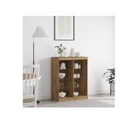 vidaXL Sideboard chêne artisanal 41 x 37 x 100 cm Bois composite