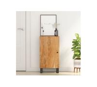 Buffet avec porte 40x31x75 cm bois massif d acacia