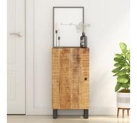 Buffet avec porte 40x31x75 cm bois massif de manguier armoire vidaXL