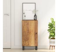 Buffet avec porte 40x31x75 cm bois massif de manguier armoire vidaXL