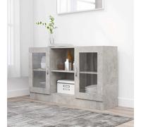 vidaXL Buffet Chêne marron 120 x 30,5 x 70 cm, bois d'ingénierie