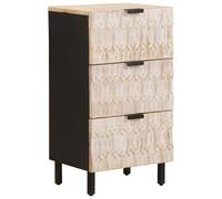 Buffet avec tiroir avec stockage Bois de mangue massif Moderne Élégant vidaXL vi
