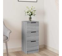 Buffet avec tiroir avec stockage Bois d'ingénierie Cabinet de salon en vidaXL vi