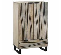 vidaXL Buffet Bois massif de mangue 60 x 33,5 x 100 cm