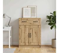 Buffet avec tiroir Bois d'ingénierie de rangement Mobilier moderne vidaXL vidaXL