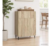 Buffet avec tiroir Bois d'ingénierie de rangement Unité moderne vidaXL vidaXL