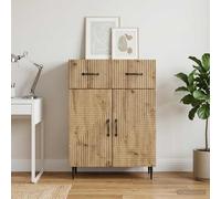 vidaXL Buffet Bois ancien 66 x 34,5 x 89,5 cm Bois d'ingénierie