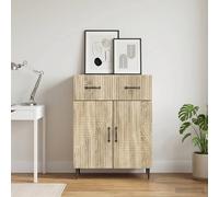vidaXL Buffet Bois ancien 66 x 34,5 x 89,5 cm Bois d'ingénierie