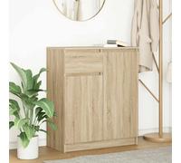 Buffet avec tiroir vieux bois 71x35x84 cm bois d'ingénierie vidaXL
