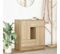 vidaXL – Buffet avec tiroirs et portes – Chêne Sonoma 70,5x34x74,5 cm – 861843