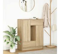 Buffet avec tiroirs et portes vieux bois 73x31x90 cm vidaXL