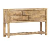 Buffet bahut armoire console meuble de rangement 120 cm bois de manguier massif 4402254