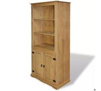 Buffet bahut armoire console meuble de rangement placard pin mexicain gamme corona 170 cm 4402305