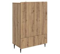Buffet - bahut - enfilade Vidaxl Buffet Chêne artisanal 66 x 34,5 x 97 cm Bois d'ingénierie