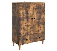 Buffet - bahut - enfilade Vidaxl Buffet Chêne fumé 66 x 34,5 x 95 cm Bois d'ingénierie