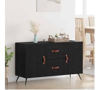 Buffet - bahut - enfilade Vidaxl Buffet Chêne noir 100 x 36 x 60 cm Bois d'ingénierie