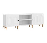 Buffet - bahut - enfilade Vidaxl Meuble TV Blanc brillant 150 x 31 x 50 cm Bois d'ingénierie