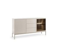 Komodee Laval KSZ154 - Buffet, Cachemire avec lamelles, Largeur 154 cm, Hauteur 83 cm, Profondeur 39 cm