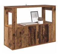 Buffet bahut - vidaXL - bois d'ingénierie - bois ancien - 2 portes - avec poignées - 80 x 30 x 60 cm 97bwq50o