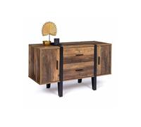 IDMARKET Buffet bas 105 cm AUSTRIA bois pied épingle