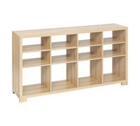 5five Buffet Bivoak étagères modulable 137x76cm effet bois