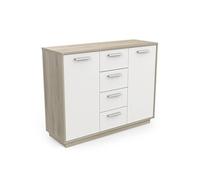 Buffet bas 2 portes 4 tiroirs Léo