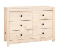 Buffet bas,armoire commode Armoire latérale 100x40x72cm Bois de pin massif 8468046 FrenchDays