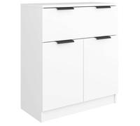 Buffet bas,armoire commode Buffet Blanc 60x30x70cm Bois d'ingénierie 6728688 FrenchDays