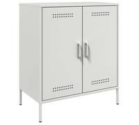 Buffet bas,armoire commode Buffet blanc 68x39x79cm acier 6680962 FrenchDays