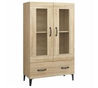 Buffet bas,armoire commode Buffet haut,meuble de rangement Chêne sonoma 70x31x115cm Bois d'ingénierie 3376087 FrenchDays