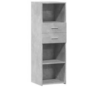 Buffet bas,armoire commode Buffet haut,meuble de rangement gris béton 40x42,5x124cm bois d'ingénierie 4303422 FrenchDays