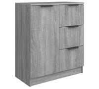 Buffet bas,armoire commode Buffet Sonoma gris 60x30x70cm Bois d'ingénierie 3736494 FrenchDays