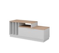 Buffet bas Betti, 120x49.9cm avec 1 porte, Blanc/Sonoma, Vicco 51713