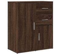 Buffet bas - Bois d'ingénierie - 60 x 31 x 70 cm - Marron - Contemporain - Meuble de cuisine