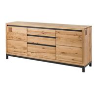 Buffet bas en chêne sauvage huilé VILLANDERS N° 151 - MASSIVMOEBEL24 - Contemporain - Design - Marron