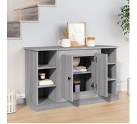Buffet bas - ESTINK - Sonoma gris - 100x35 5x60 cm - Bois d'ingénierie - Petit meuble complément