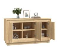 Buffet bas - ESTINK - YN2258 - Chêne sonoma - Bois d'ingénierie - 102x35x55 cm