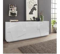 Buffet bas - Ping - Ping Wide - Blanc brillant - Contemporain - Design