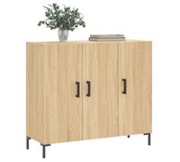 Buffet bas - SALUTUYA - BD1744 - Chêne sonoma - Bois d'ingénierie - 2 portes