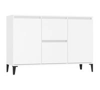 Buffet bas - VIDAXL - Blanc - 2 portes - 1 tiroir - 104x35x70 cm