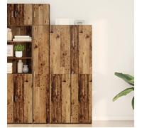 Vidaxl Buffet En Bois Ancien 40x42,5x185 Cm Bois Reconstitué