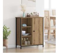 Buffet bas - vidaXL - Chêne artisanal - 70x30x80 cm - Bois d'ingénierie