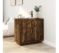vidaXL Buffet Sonoma Gris – Armoire de rangement – Bois d'ingénierie – 80x40x75 cm