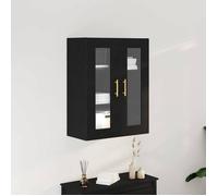vidaXL Meuble mural Chêne noir 69,5 x 34 x 90 cm Bois d'ingénierie 862167