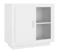 Buffet bas - ZERONE - ZR004 - Blanc - 80x40x75 cm - Laqué - Contemporain