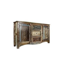 Buffet basNATURE OF SPIRIT#05multicolore150x38x85 cmbois massif