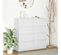 Buffet chêne artisanal 100x35x99 cm bois d'ingénierie vidaXL